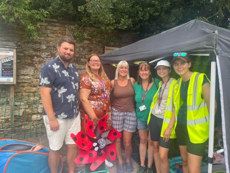 Cllr Buckby works with community group and KTC to create event SEND area.